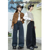 Джинси дитячі (зима) B11 black (25-30) флис