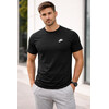 Футболка чоловіча AL109 black (2XL-6XL)