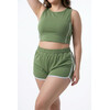 Шорты жіночі 1614 green (S-XL)