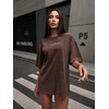 Футболка жіноча FV045 brown (one size)