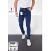 Джинси чоловічі (зима) 6460 blue (32-40) байка