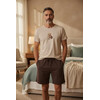 Піжама чоловіча TR18 beige (M-2XL)