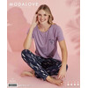 Піжама жіноча 110214 purple (M-2XL)