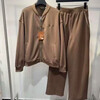 Спортивний костюм жіночий DV52 brown (S-L)
