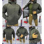 Куртка тактична флісова Squed Олива SoftShell (48-56)