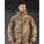 Куртка-бушлат тактична (зима) піксель (S-4XL)