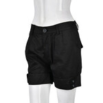 Шорты женские B0140 (11311) black (в пачке 5 шт. р.XL)