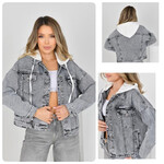 Куртка жіноча 816 grey (XS-2XL)