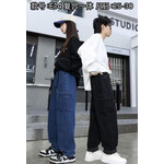 Джинси дитячі (зима) E14 black (25-30) флис