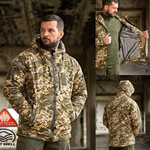 Куртка тактична Soft Shell Omni-Heat піксель (S-3XL)