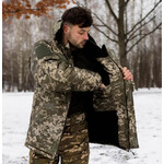 Бушлат тактичний фліс піксель Grifon (50-58)