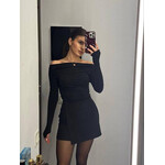Спідниця-шорти жіноча 2425 black (42-46)