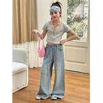 Джинси дитячі 9079 l.blue (120-170)