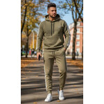 Спортивний костюм чоловічий DL643 khaki (46-54)