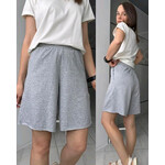 Шорты жіночі 1239 grey (S-XL)