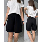 Шорты жіночі 1539 black (S-XL)