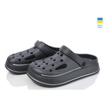 Кроксы мужские Е252 графіт (8 пар р.41-45)