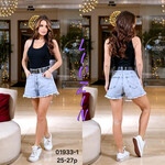 Шорты жіночі 01933-1 l.blue (25-27)