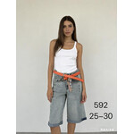 Шорты жіночі 592 l.blue (25-30)