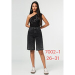 Шорты жіночі 7002-1 black (26-31)