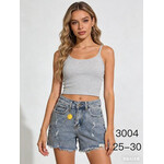 Шорты жіночі 3004 l.blue (25-30)