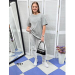Футболка жіноча 7317 grey (one size)