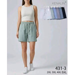 Шорты жіночі 431-3 mix (2XL-5XL)