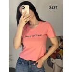 Футболка жіноча 2437 peach (42-48)