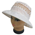 Шляпа жіноча 0784 white (56-60)