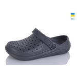 Кроксы детские 025 под. сірий (6 пар р.36-41)