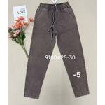 Джинси жіночі 9100-5 grey (25-30)