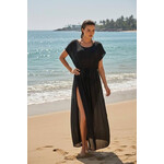 Жіноче парео 1-252 black (one size)