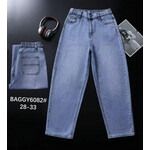 Джинси жіночі 6082 l.blue (28-33)