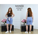 Шорты жіночі 1030 l.blue (30-36)