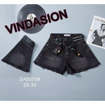 Шорты жіночі SA6075 black (25-30)