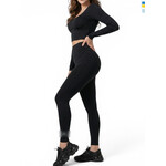 Лосины женские 5000MU батал чорний (в пачке 4 шт. р.XL-4XL)