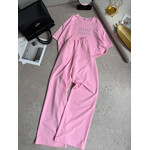 Спортивний костюм жіночий 9076 pink (42-52)