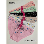 Труси жіночі Z30017 mix (XL-3XL)