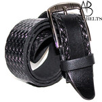 Ремень мужской брючный кожаный линейка Арт.:RMBKL0012-35