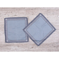 Носовичок чоловічий S012-14 grey (28*30)