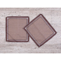 Носовичок чоловічий S012-17 brown (28*30)