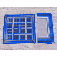 Носовичок чоловічий ES031 blue (31*29)