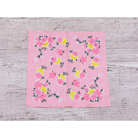 Носовичок жіночий ES032 pink (30*30)
