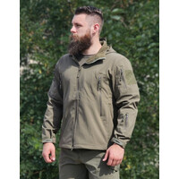 Куртка тактична хакі softshell (S-5XL)