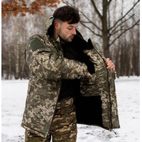 Куртка-бушлат тактична піксель фліс Grifon (46-56)
