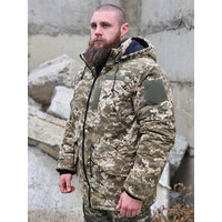 Куртка тактична фліс піксель (44-62)