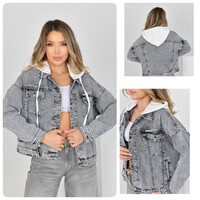 Куртка жіноча 816 grey (XS-2XL)