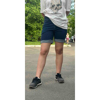 Шорты жіночі 4062-1 navy (30-34)