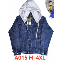 Куртка чоловіча A015 blue (M-4XL)