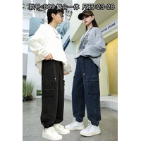 Джинси дитячі (зима) B09 blue (23-28) флис